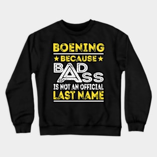 BOENING Crewneck Sweatshirt